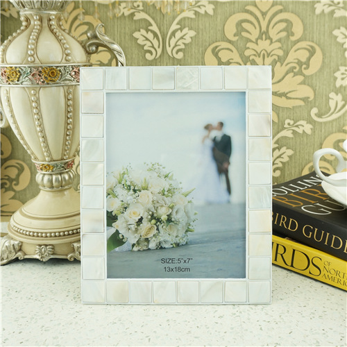 Ivory Mosaic Pearl Photo Frame