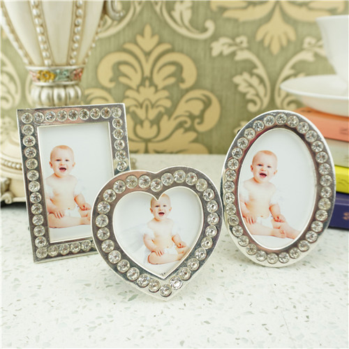 Crystal Rhinestone Photo Frame Set - view 6