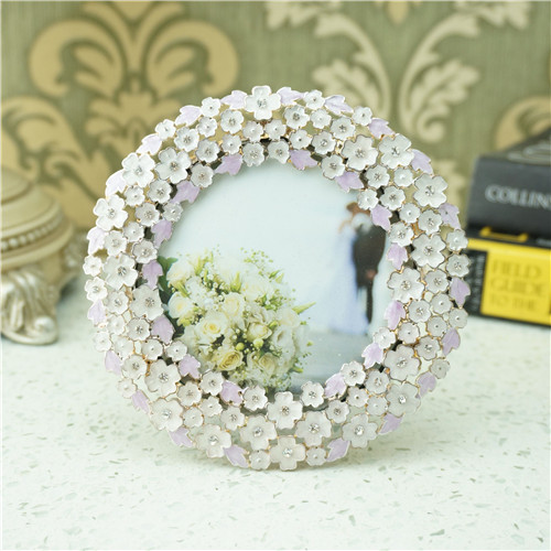 White Blossom & Green Leaf Photo Frame - view 3