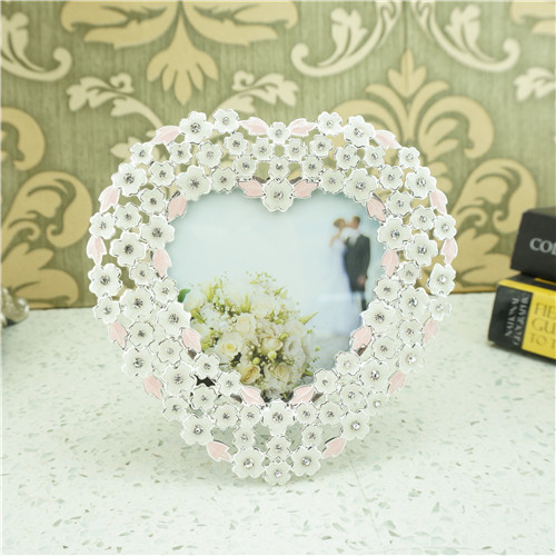 White Blossom & Green Leaf Photo Frame - view 2