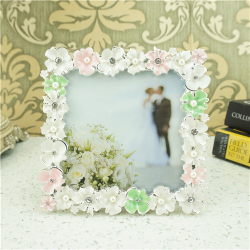 Pastel Blossom Square Photo Frame