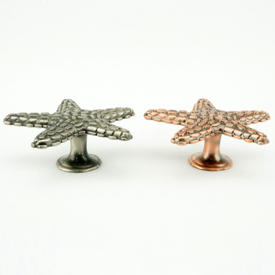 Textured Starfish Cabinet Knob - view 2