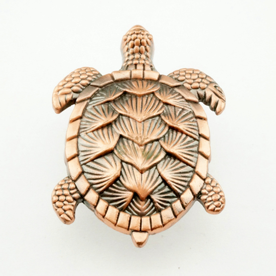 Sea Turtle Cabinet Knob (Matte Colors) - view 4