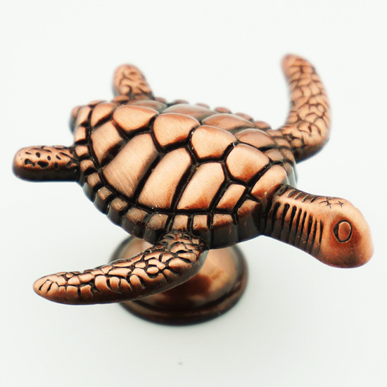 Polished Sea Turtle Cabinet Knob - view 14