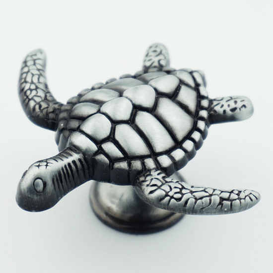 Polished Sea Turtle Cabinet Knob - view 16