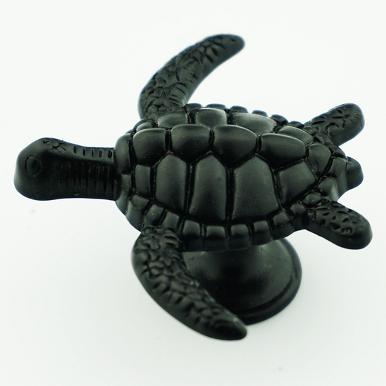 Polished Sea Turtle Cabinet Knob - view 17