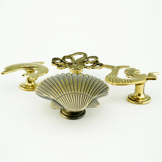 Seashell Scallop Cabinet Knob - view 4