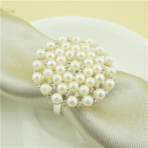 Polished Metal Dome Napkin Ring - view 4