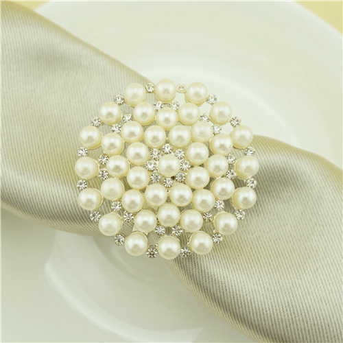 Polished Metal Dome Napkin Ring - view 5