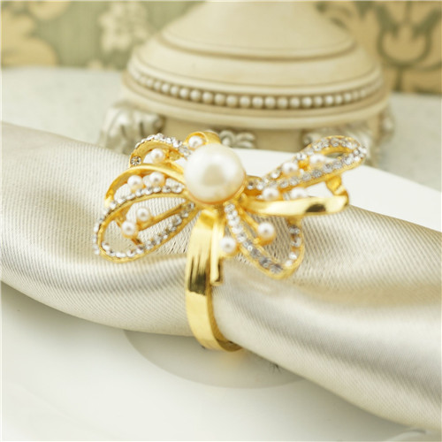 Pearl Bow Napkin Ring - view 5