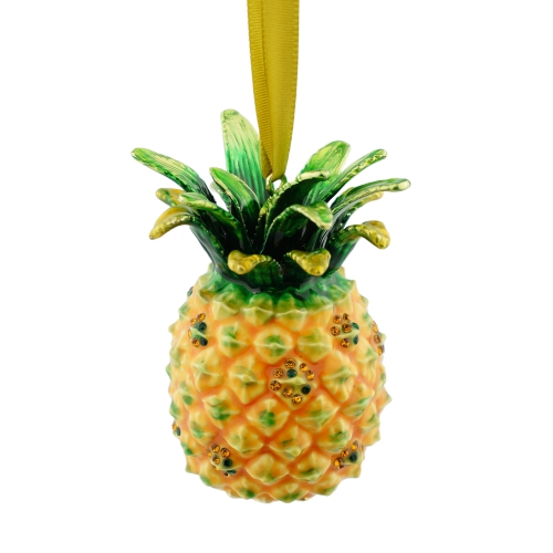 Enamel Pineapple Ornament - view 2