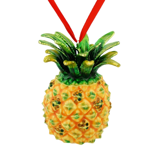 Enamel Pineapple Ornament