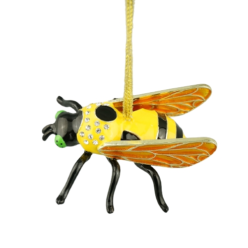 Enamel Honey Bee Ornament
