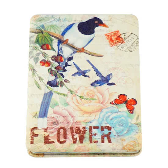 Custom Printed 85 × 60mm Rectangular PU Leather Compact Mirror - view 5