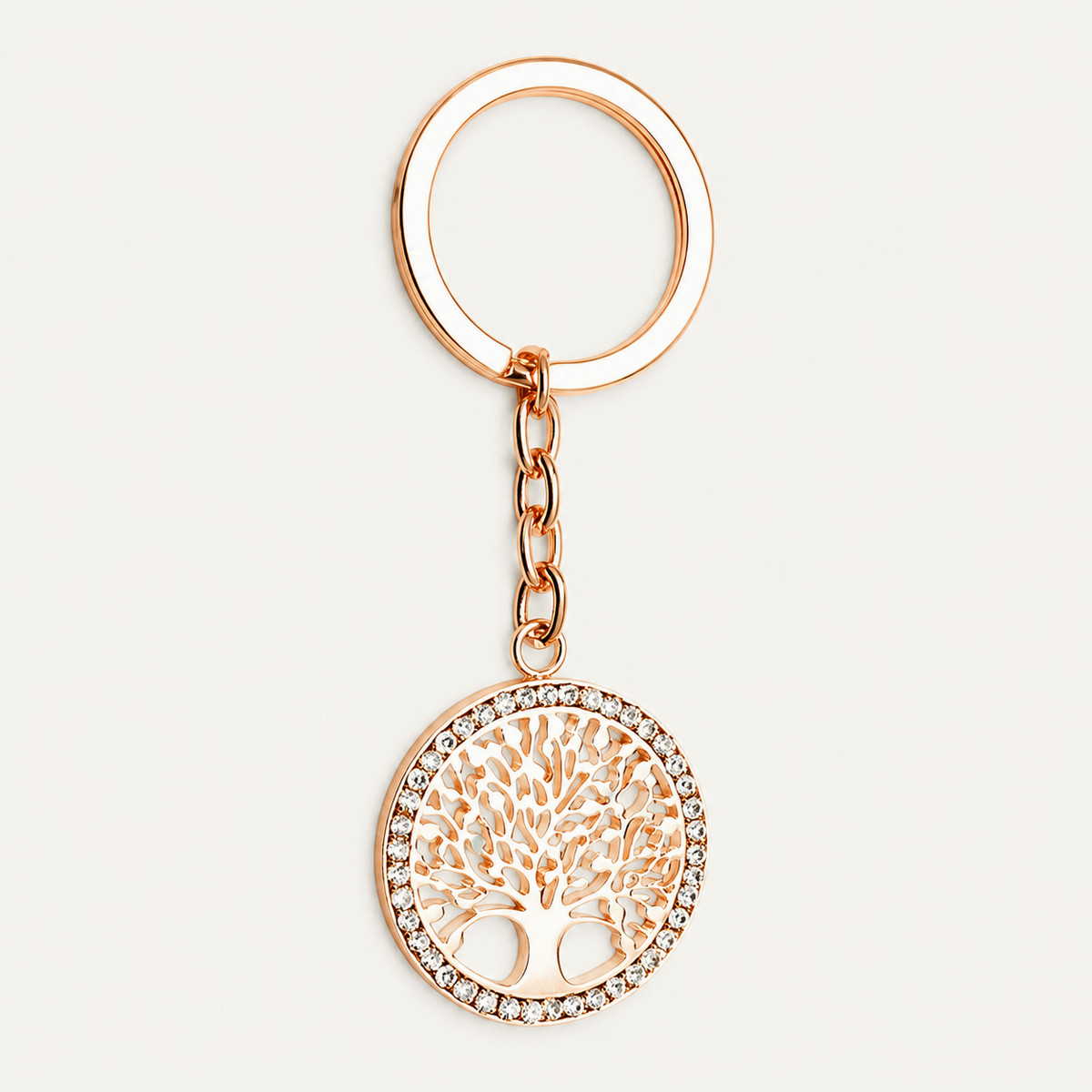 Crystal Tree of Life Metal Keychain - view 1