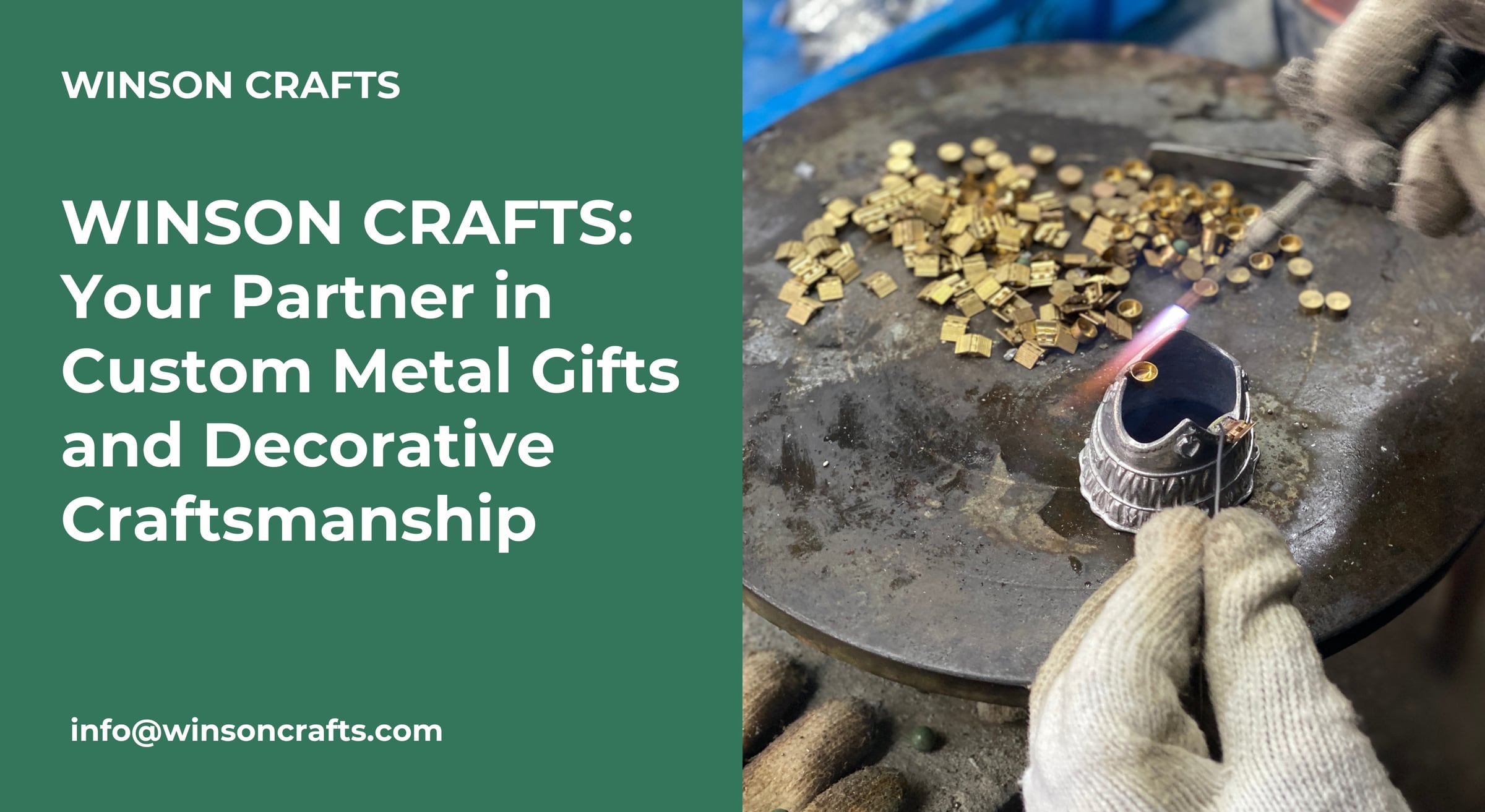 WINSON CRAFTS: Your Partner in Custom Metal Gifts and Decorative Craftsmanship
