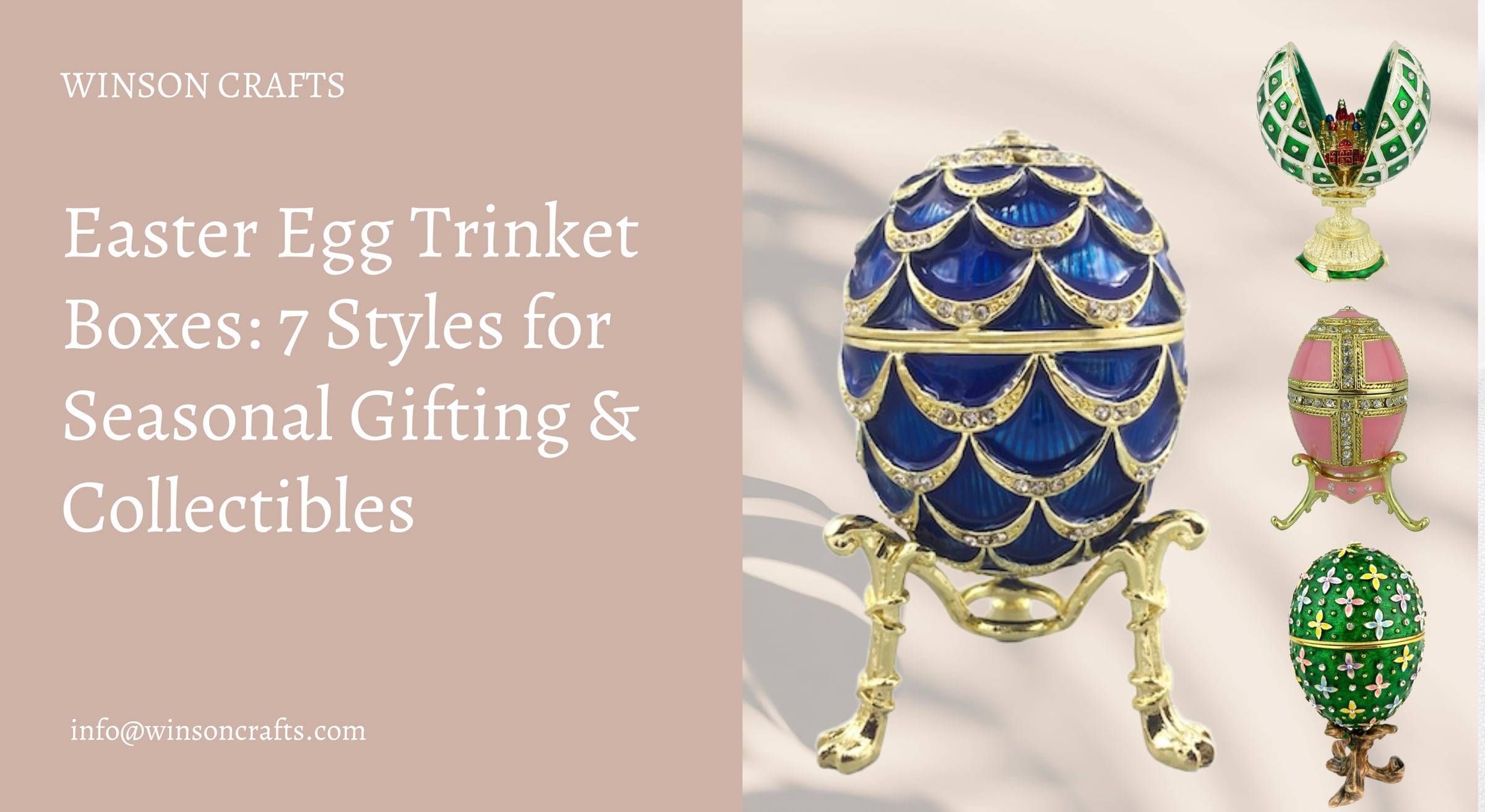 Easter Egg Trinket Boxes: 7 Styles for Seasonal Gifting & Collectibles