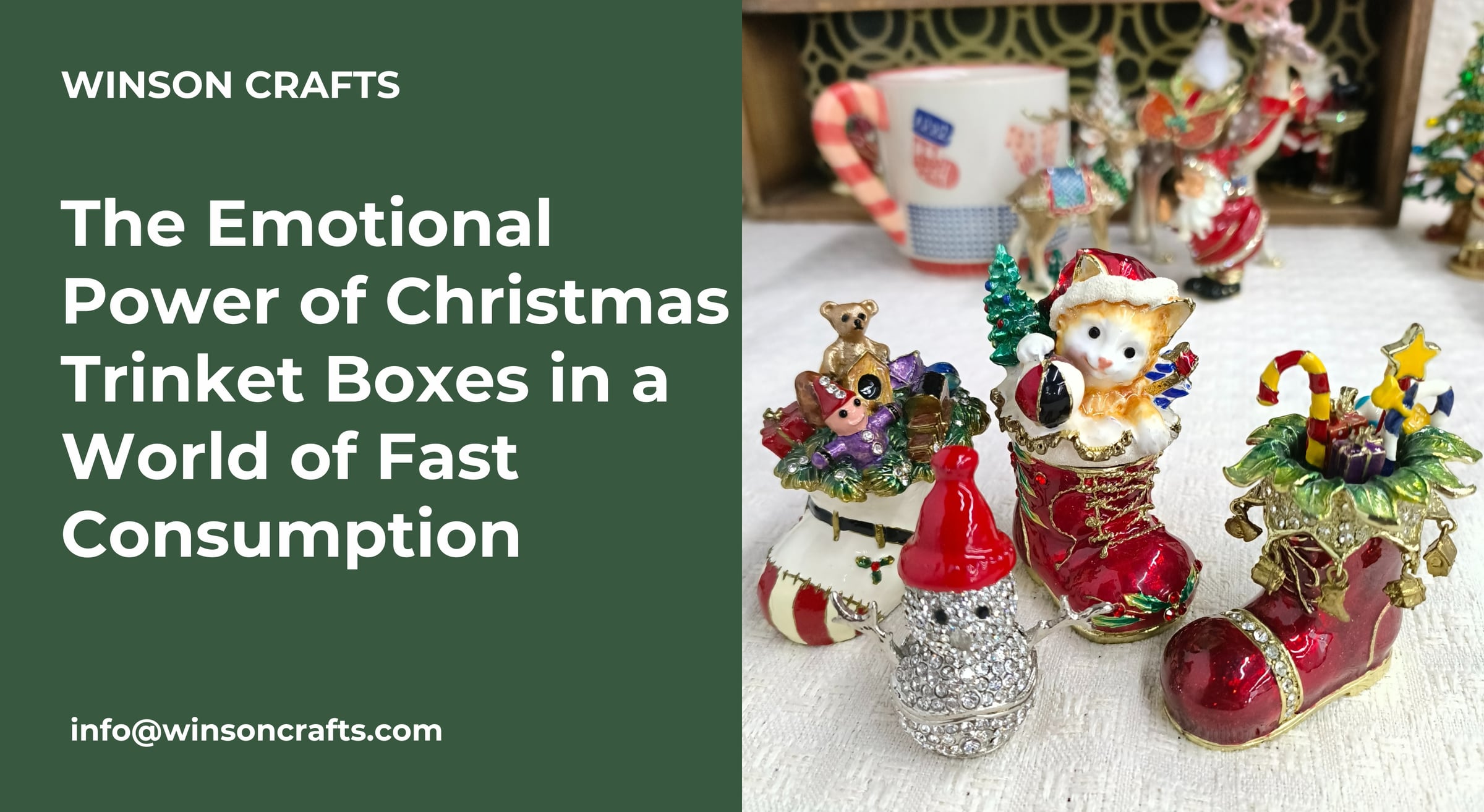 The Emotional Power of Christmas Trinket Boxes in a World of Fast Consumption