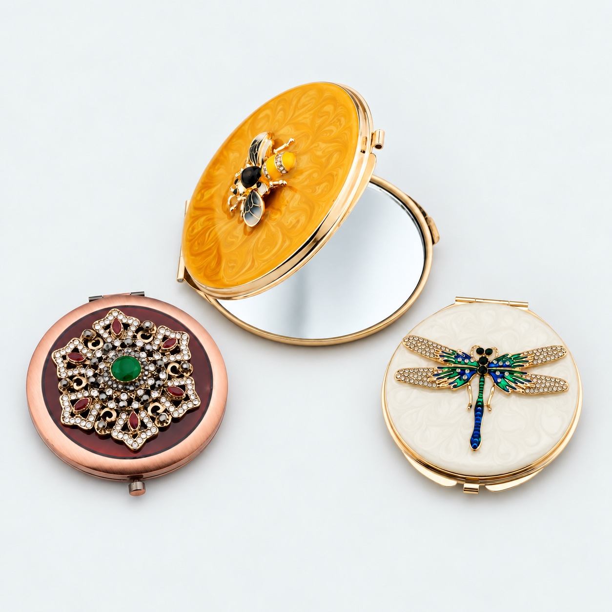Metal Compact Mirrors