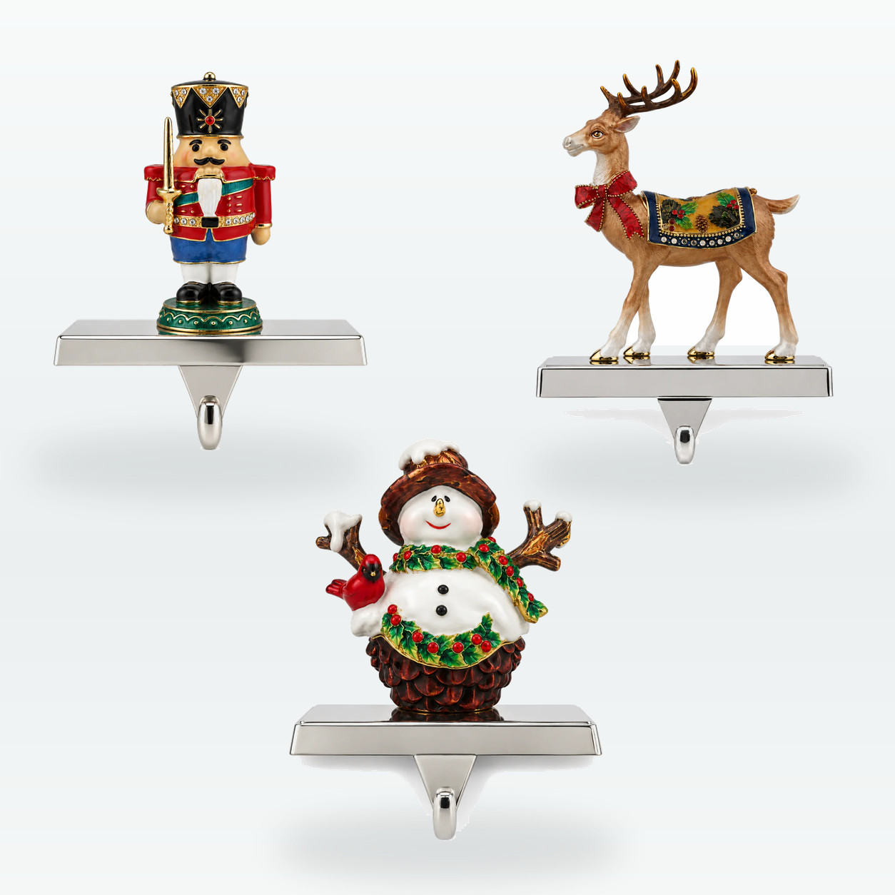 Metal Stocking Holders