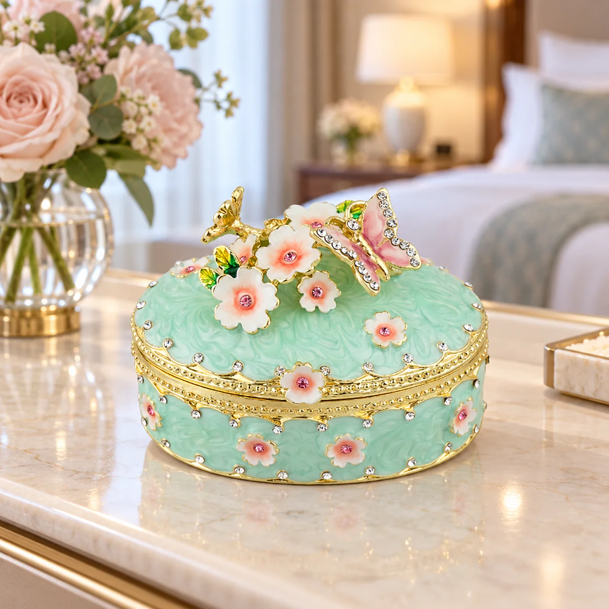 Metal Trinket Boxes