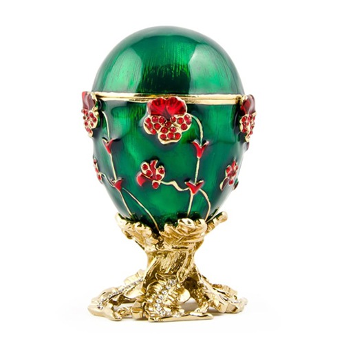 Metal Fabergé-Style Eggs