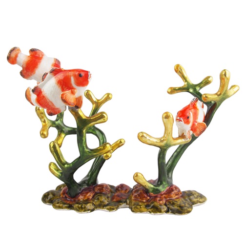 Tropical Fish Coral Reef Metal Wine Bottle Holder - view 5