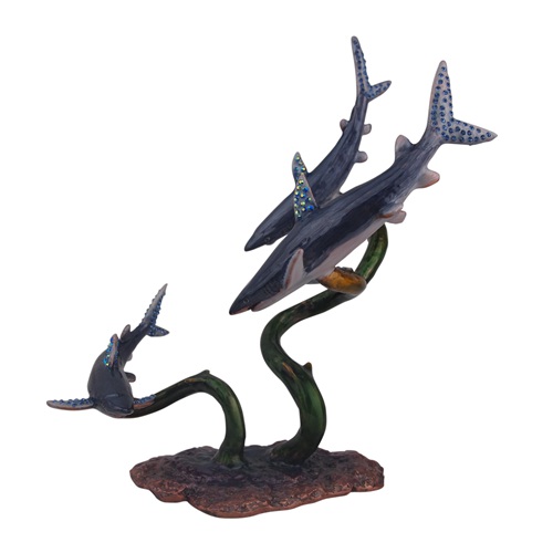 Shark Family Metal Wine Bottle Holder - view 2
