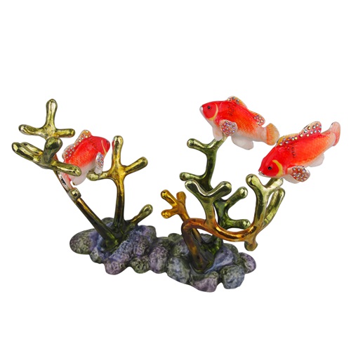 Tropical Fish Coral Reef Metal Wine Bottle Holder - view 7