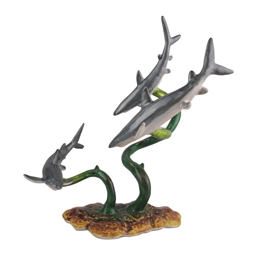 Shark Family Metal Wine Bottle Holder - view 5