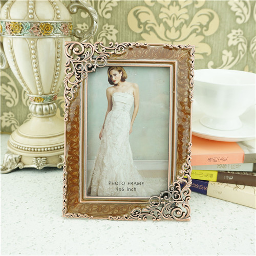 Baroque Scroll Corner Enamel Photo Frame - view 2