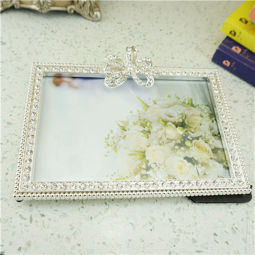 Crystal Butterfly-Bow Multi-Orientation Photo Frame - view 3