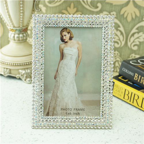 Aurora Bubble Halo Multi-Format Crystal Photo Frame - view 1