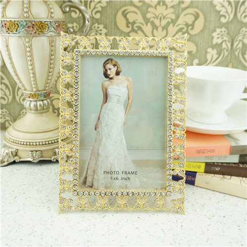 LOVE Letter and Bow Filigree Jeweled Photo Frame Assortment - view 1