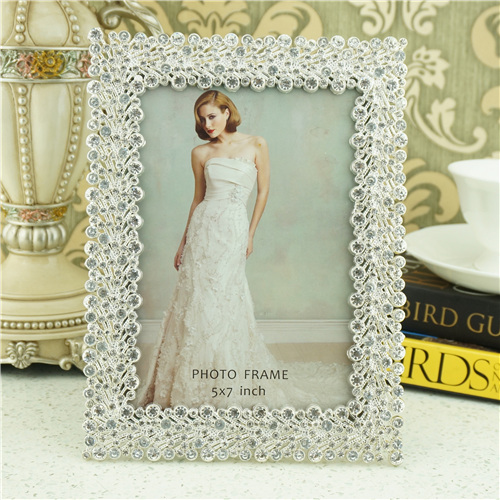 Branching Coral Crystal Spray Portrait Photo Frame