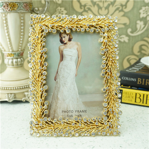 Branching Coral Crystal Spray Portrait Photo Frame - view 3