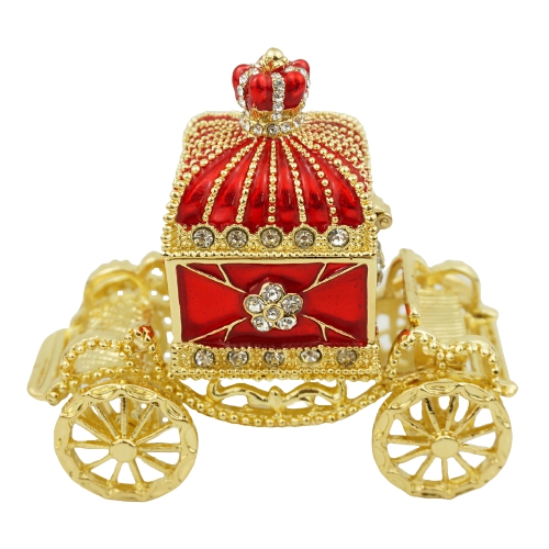 Crown Envelope Carriage Royal Trinket Box