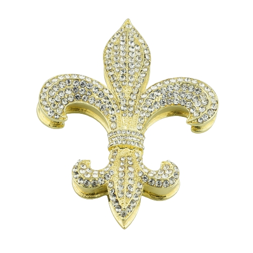 Jeweled Fleur-de-Lis Royal Trinket Box - view 2