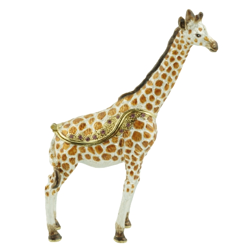 Giraffe Animal Trinket Box