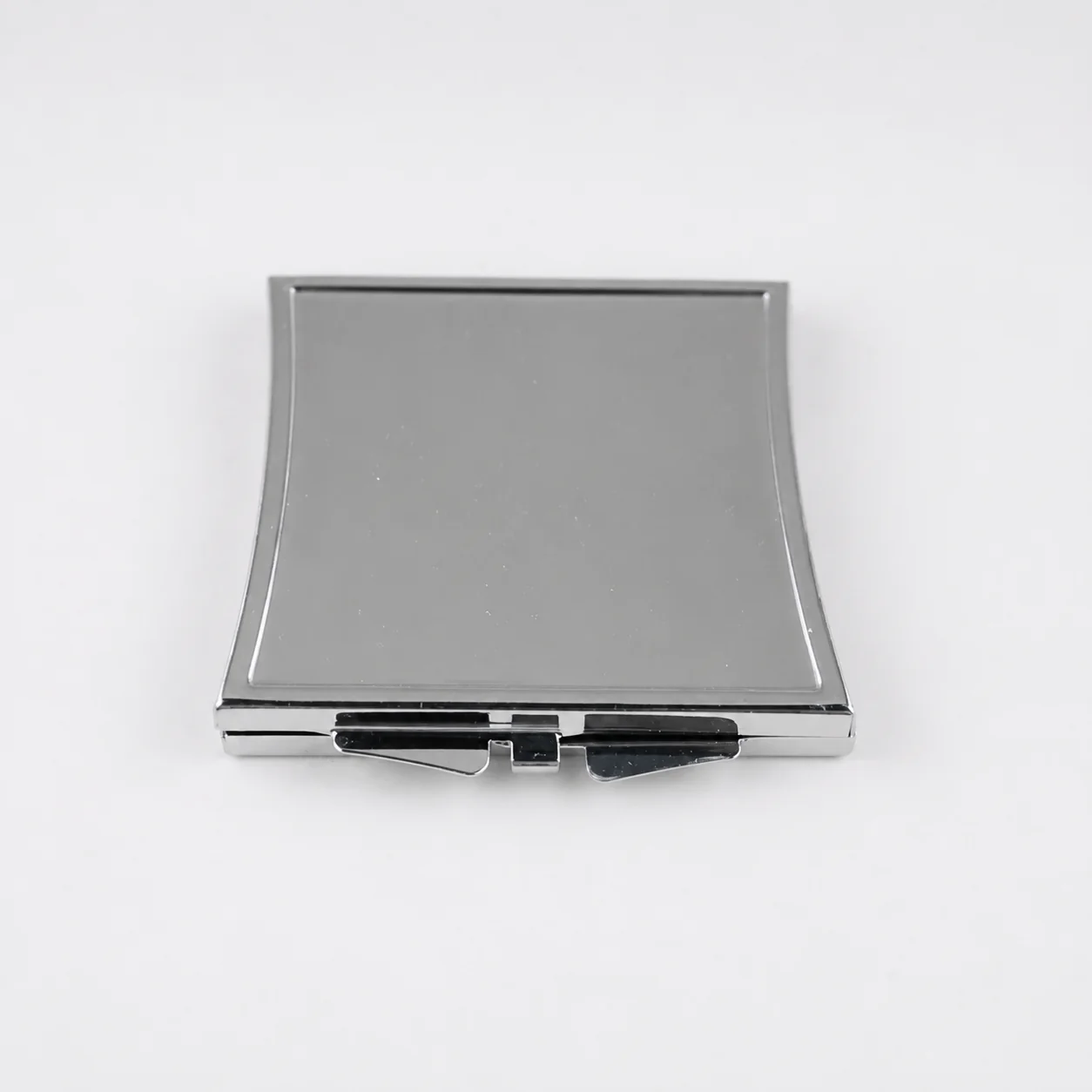 Concave Square Plain Metal Compact Mirror