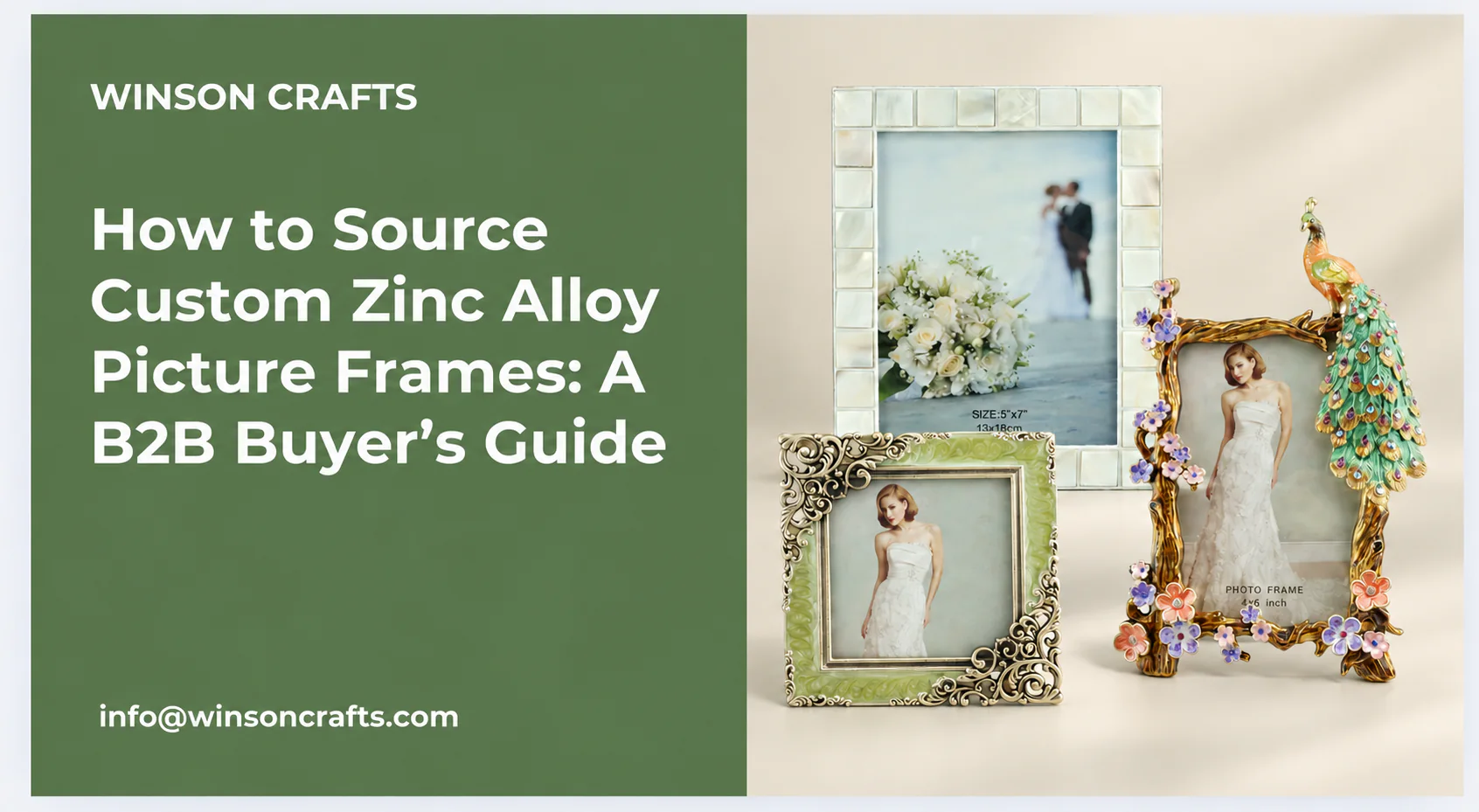 How to Source Custom Zinc Alloy Picture Frames: A B2B Buyer’s Guide